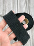 Black Brushed Rib Sweater Knit Bias Tape 1.25 inches width x 10 yards BST00345